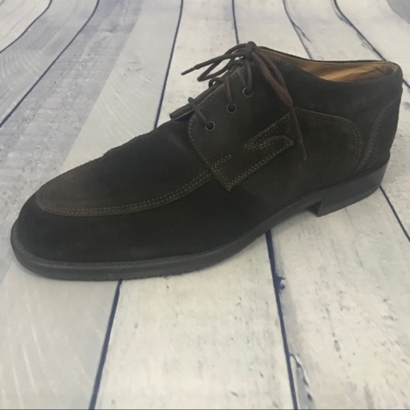 Cable & Co by Bacco Bucci Brown Suede Oxfords 10
